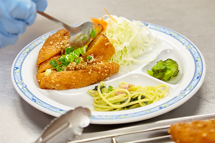 アレルギー対応と情報共有